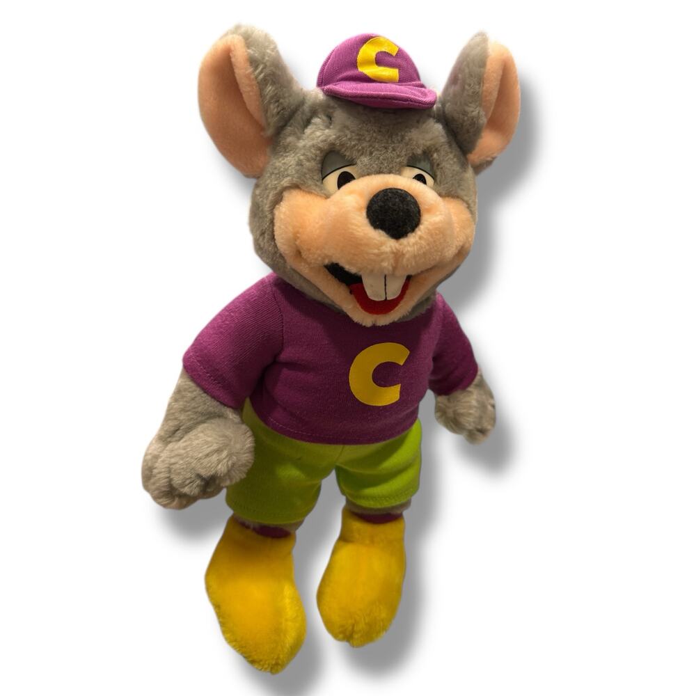 Vintage 2000 Chuck E. Cheese Plush 10” Kids Stuff Charm Company RARE HTF